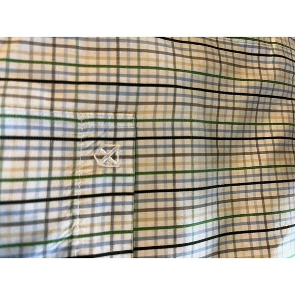Barbour Shirt Men's XXL Plaid Check Button Up LS Regular Fit - Picture 3 of 8